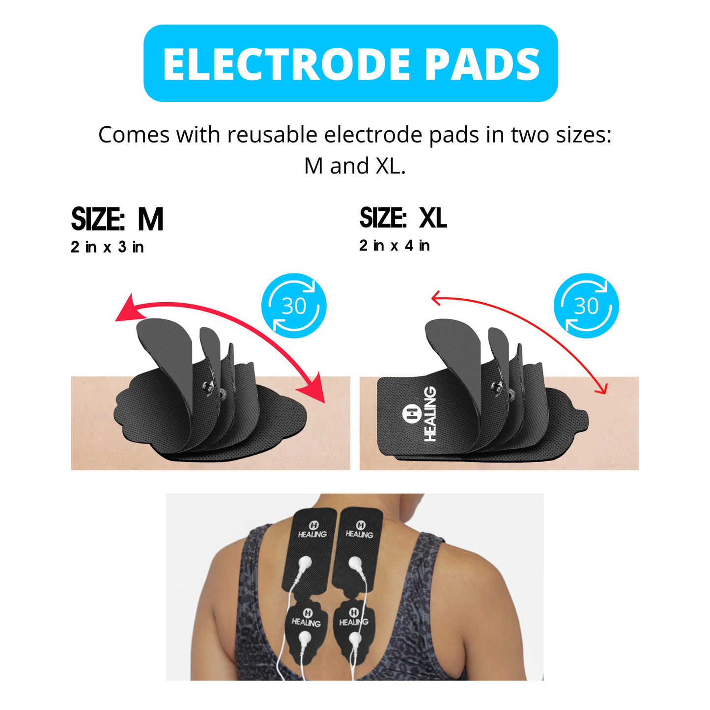 Pro-Pulse 8 TENS Complete 3-in-1 Pain Relief Package with Slippers and Belt