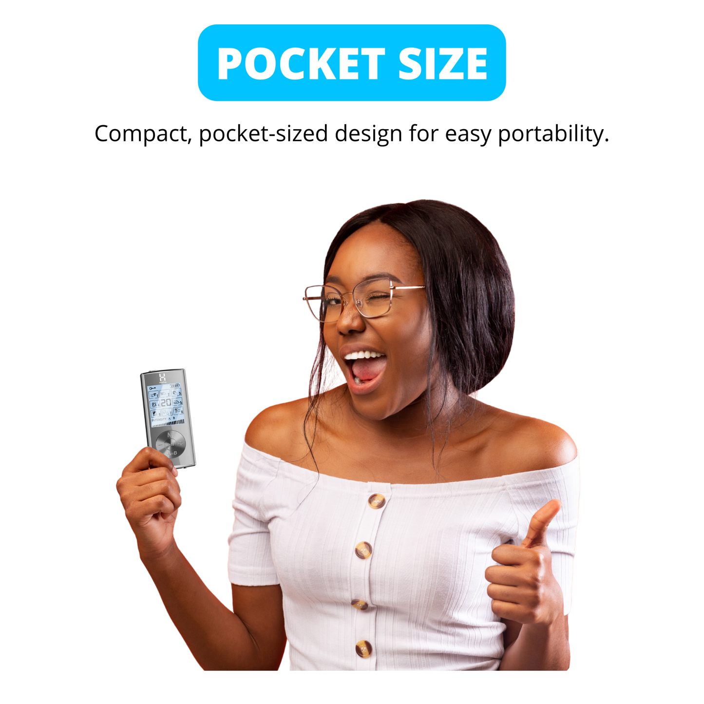 Pro-Pulse 8 Giftbox: Rechargeable TENS Device with 8 Modes for Ultimate Pain Relief!