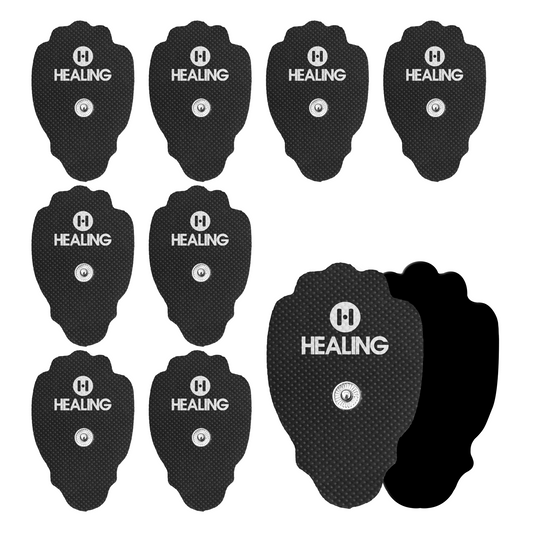 (5 Pair / 10 Pcs) Large-Size Replacement TENS Unit Electrode Pads